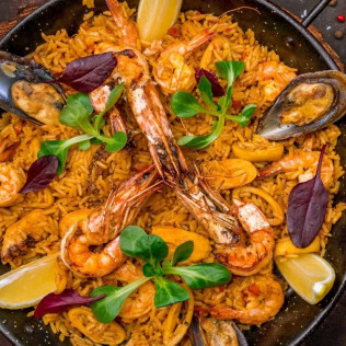 Menú para dos en Abrasador Cánovas (Casillas, Murcia)