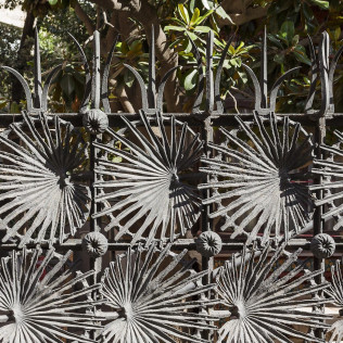 Entrada a la Casa Vicens (Barcelona)
