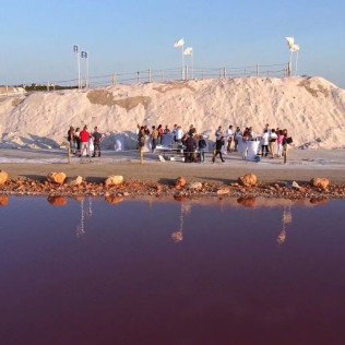 Ruta Mar y Sal: Demostración Culinaria con Cata Gourmet en la Laguna Rosa (Torrevieja, Alicante)