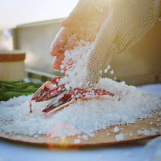 Ruta Mar y Sal: Demostración Culinaria con Cata Gourmet en la Laguna Rosa (Torrevieja, Alicante)