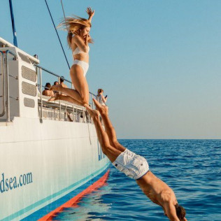 Salida en Catamarán con Puesta de Sol y Cena (El Arenal, Mallorca)