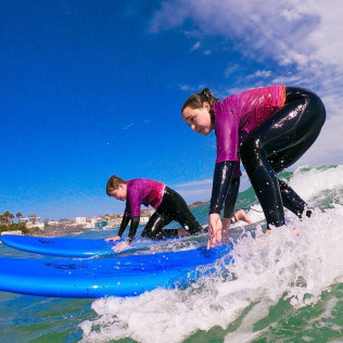 Clase Privada de Surf en Liencres o Santander para dos (Cantabria)