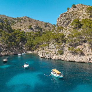 Snorkel en Coll Baix e Isla de Alcanada (Mallorca)