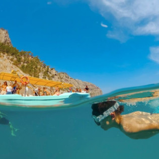 Snorkel en Coll Baix e Isla de Alcanada (Mallorca)