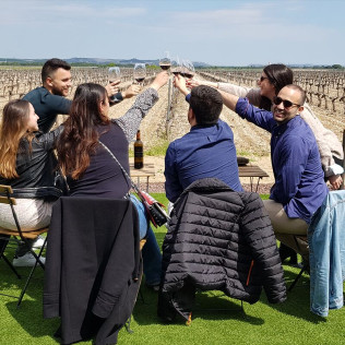 Visita Carredueñas a Concejo Bodegas con Cata de Vinos y Tapas (Valoria la Buena, Valladolid)