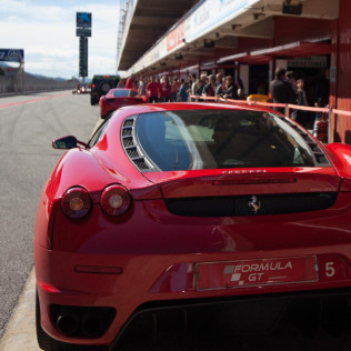 Ferrari F430 F1 y Lamborghini Gallardo + Vuelta de reconocimiento (4 Circuitos Largos)