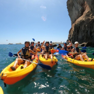 Kayak y Snorkel en las Cuevas de Mogán (Gran Canaria)