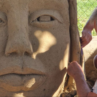 Curso de Escultura de Arena para dos (Ulldecona, Tarragona)