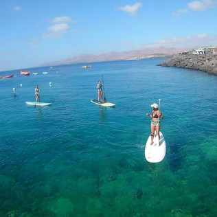 Curso de Paddle Surf con Fotos (Lanzarote)