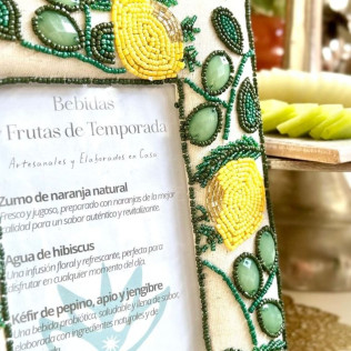 Desayuno en Dous Tempos en Aldea Calma (Pontevedra)
