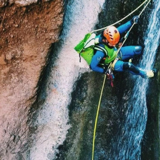 Descenso en Barranco Acuático (Tenerife)