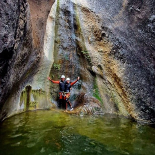 Descenso en Barranco Acuático (Tenerife)