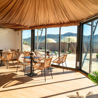 Escapada en Domo Geodésico Premium en El Refugio del Indio (Archidona, Málaga)