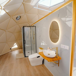 Escapada en Domo Geodésico Premium en El Refugio del Indio (Archidona, Málaga)