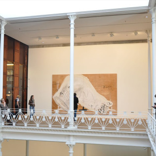 Entrada a la Fundació Antoni Tàpies (Barcelona)