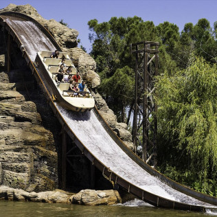 Entrada al Parque de Atracciones de Madrid (Casa de Campo, Madrid)