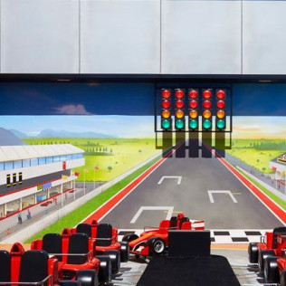 Entrada a Ferrari Land (Tarragona)
