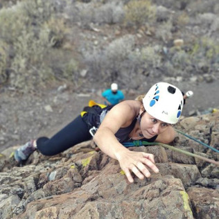 Escalada al Atardecer con Snack y Fotos (Presa de Los Hornos, Gran Canaria)
