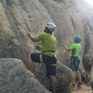 Bautismo de Escalada y Rápel (Cercedilla, Madrid)