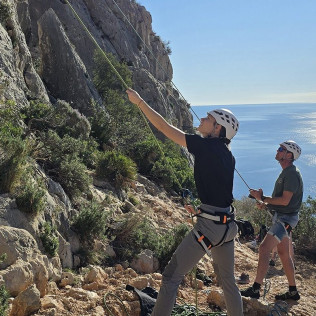 Bautismo de Escalada con Fotos en Altea o Elda (Alicante)