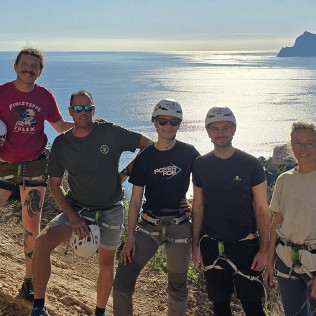Bautismo de Escalada con Fotos en Altea o Elda (Alicante)