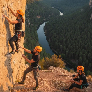 Curso de Iniciación a la Escalada (Cazorla, Jaén)