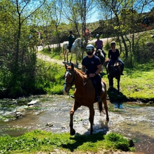 Escapada en Hotel Sierra Oriente con Ruta a Caballo para dos por el Parque de Guadarrama y el Parque de La Pedriza (Madrid)