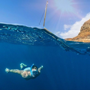 Excursión en Barca Tradicional Ibicenca con Bebidas, Tapas, Snorkel, Paddle Surf y Sea Scooter (Sant Antoni, Ibiza)