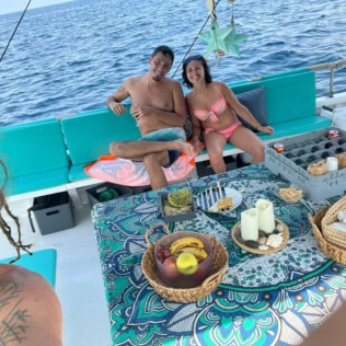 Excursión en Barca Tradicional Ibicenca con Bebidas, Tapas, Snorkel, Paddle Surf y Sea Scooter (Sant Antoni, Ibiza)
