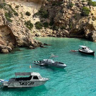 Excursión en Barco "Tour de Playas y Cuevas" (Portmany, Ibiza)