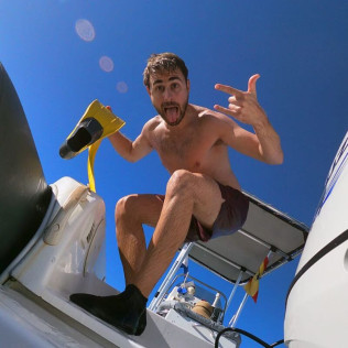Excursión en Barco con Snorkel, Fotos y Vídeos para Visitar Lenguas de Lava Sumergidas (La Caleta de Adeje, Tenerife)