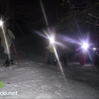 Excursión Nocturna en Raquetas de Nieve (León)