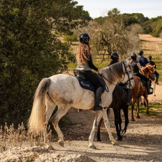 Excursión a Caballo por el Valle de Randa con Fotos y Vídeo (Algaida, Mallorca)