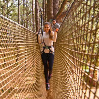Entrada a Forestal Park (Las Lagunetas, Tenerife)