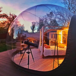 Escapada en Habitación Bubble con Desayuno en Gredos Estelar (Navatalgordo, Ávila)