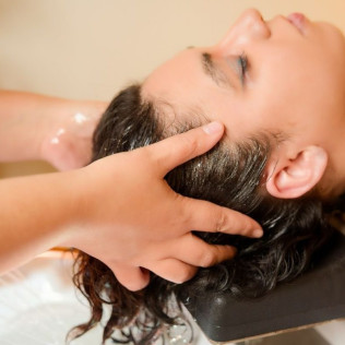 Ritual Serenidad con Exfoliación, Tratamiento y Masaje Facial en KMS Head Spa (Perpiñán, Francia)