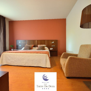 Escapada Romántica con Spa y Cena en el Hotel Spa Norat Torre do Deza 4* Superior (Pontevedra, Galicia)