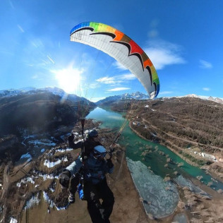Vuelo en Parapente Biplaza con Vídeo Opcional (El Pueyo de Jaca, Huesca)