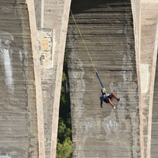 Puenting con Vídeo: Salto de 50 metros (Alicante)