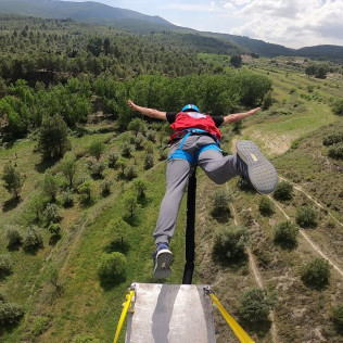 Puenting con Vídeo: Salto de 50 metros (Alicante)