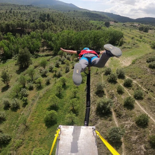Puenting con Vídeo: Salto de 50 metros (Alicante)