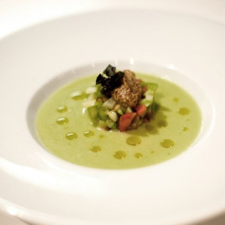 Menú Degustación de 6 Platos con Vino o Champagne en Restaurante Malvar del Hotel Hospes Puerta de Alcalá 5* (Madrid)