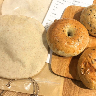Taller de Panadería: Pan de Pita y Bagels (A Coruña)