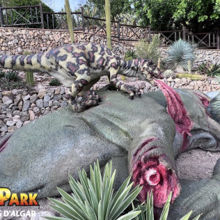 Entrada a DinoPark Algar (Alicante)