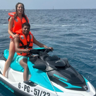 Excursión en Moto de Agua para dos en Cala Canyelles (Lloret de Mar, Girona)