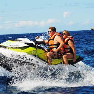Jet Ski Safari: Moto de Agua para dos en Costa Adeje (Tenerife)  
