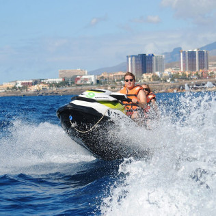 Jet Ski Safari: Moto de Agua para dos en Costa Adeje (Tenerife)  