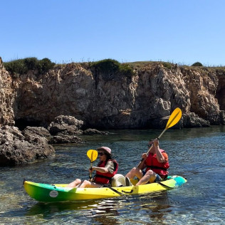 Alquiler de Kayak (Puerto de Addaia, Menorca)