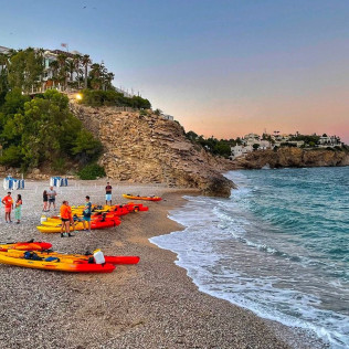 Kayak con Fotos en Villajoyosa, Cala Granadella o Morro de Toix (Alicante)