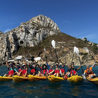 Kayak con Fotos en Villajoyosa, Cala Granadella o Morro de Toix (Alicante)